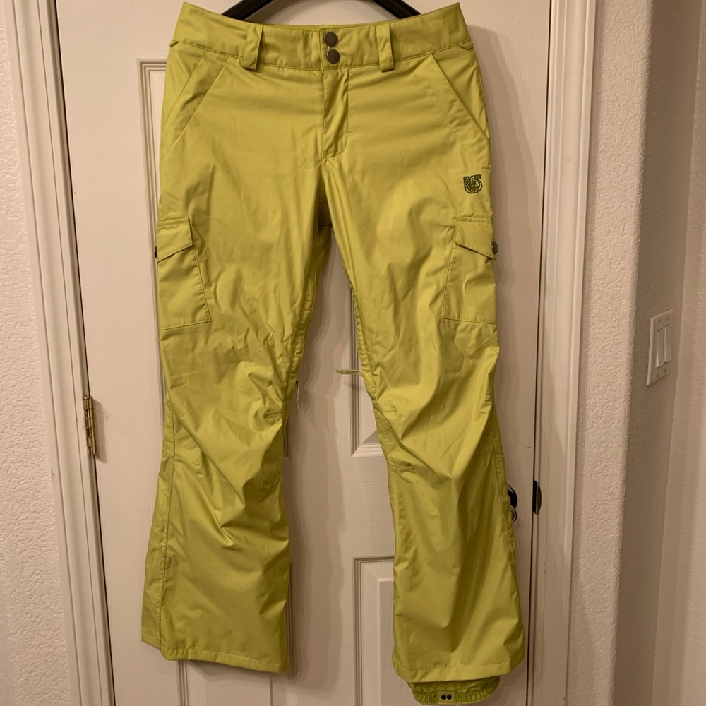 Burton snowboard/ski pants; waterproof